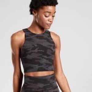 Athleta Classic Black Sports Bra Sz XS